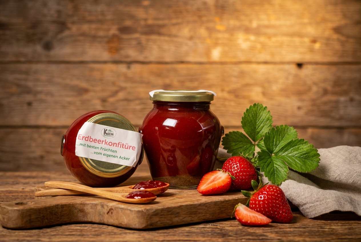 Erdbeerkonfitüre