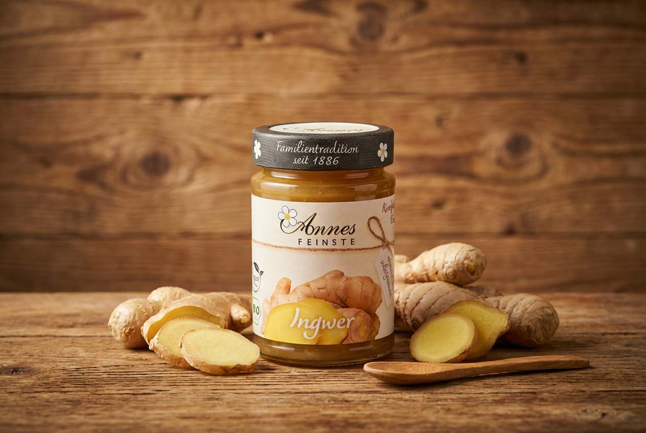 Ingwer-Konfitüre (bio)