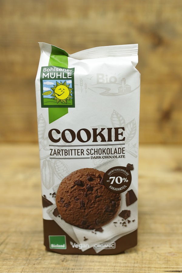 Cookie mit Zarbitterschokolade (bio)