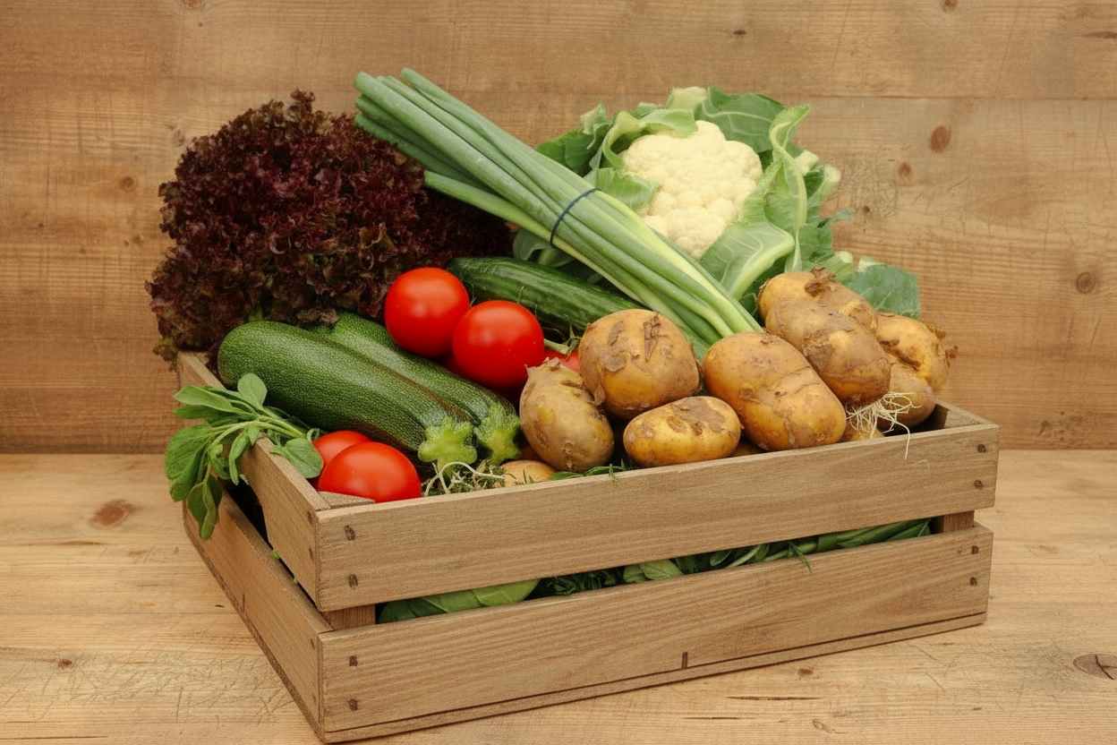 Reine Gemüsekiste