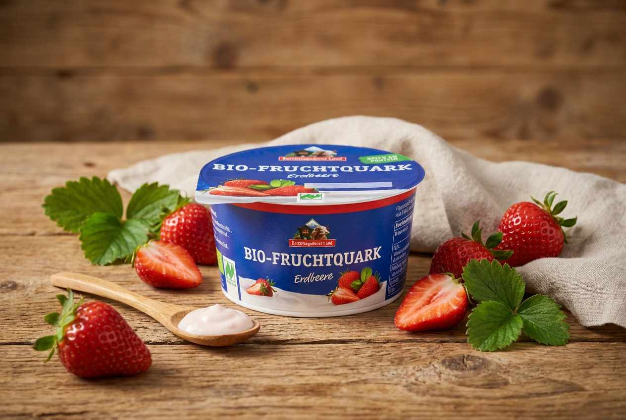 Fruchtquark Erdbeere 20% Fett (bio)