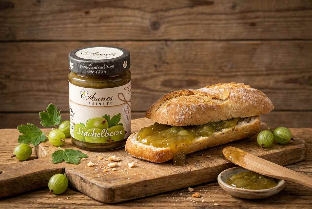 Stachelbeerkonfitüre (bio)