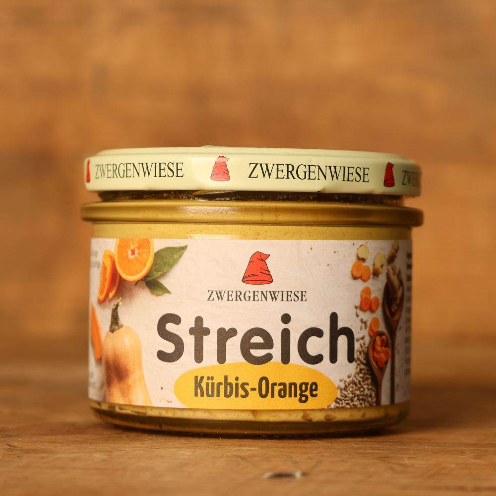 Brotaufstrich Streich Kürbis-Orange (bio)