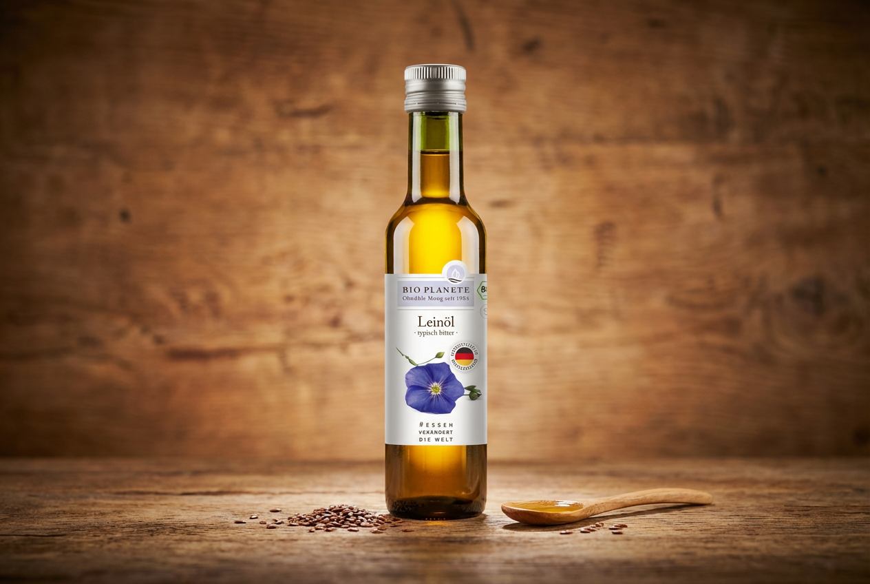 Leinöl, nativ Deutschland (bio)
