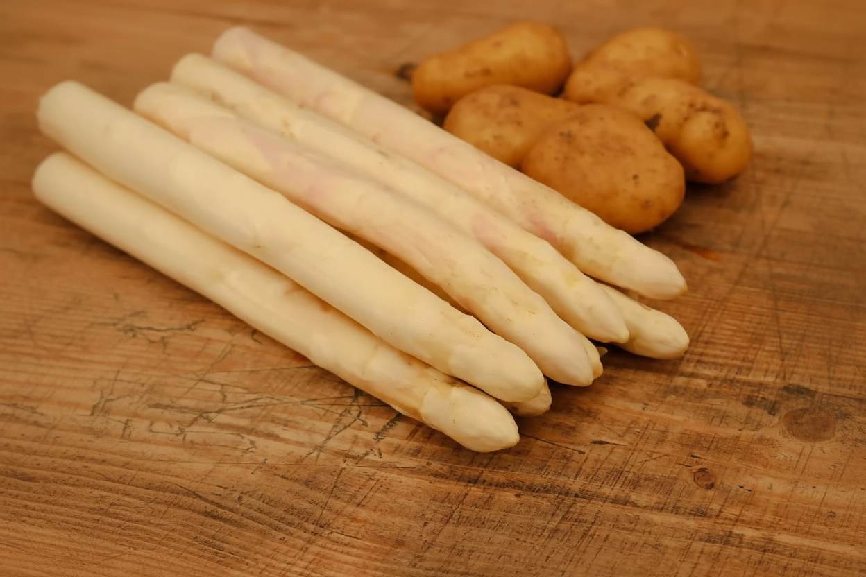 Spargel Klasse 1, weiß, 22-26mm