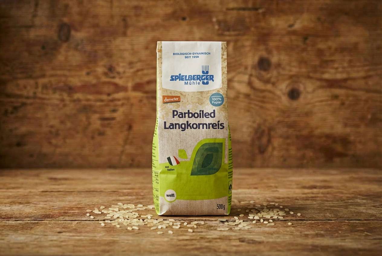 Parboiled Reis Langkorn weiß (bio)