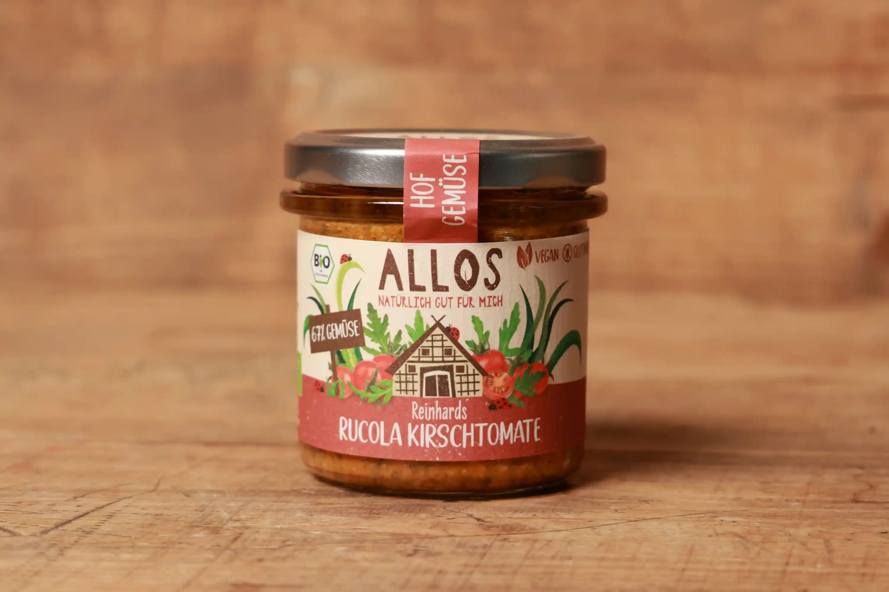 Hofgemüse Rucola-Kirschtomate (bio)