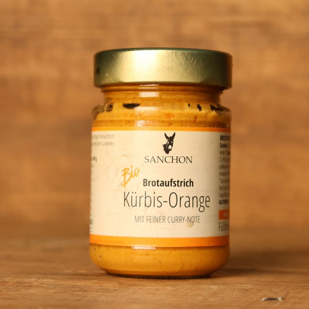 Brotaufstrich Kürbis-Orange (bio)