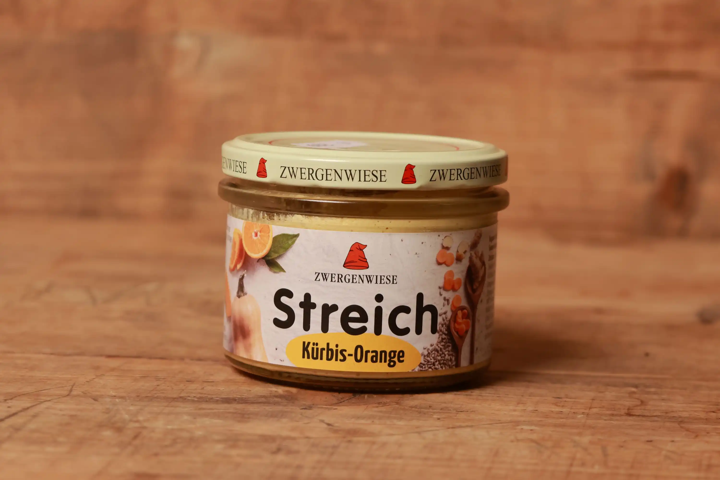 Brotaufstrich Streich Kürbis-Orange (bio)